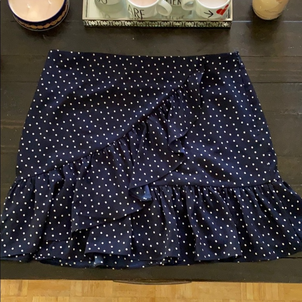 Polka dot skirt